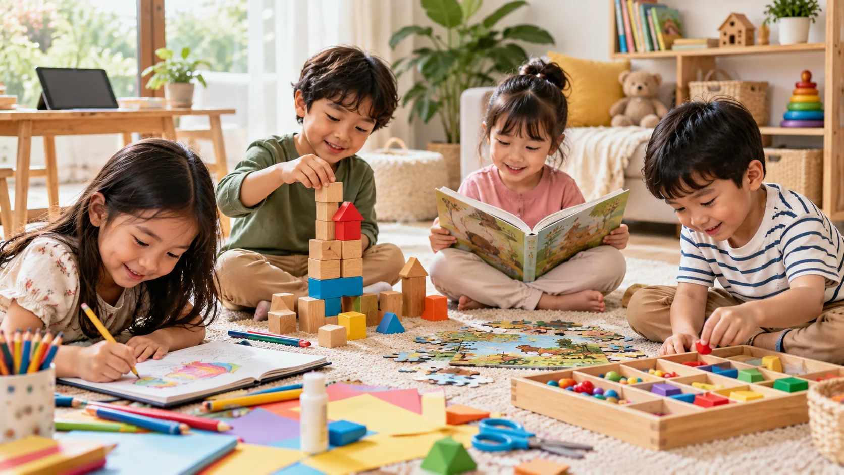 10 Ide Aktivitas Tanpa Layar Setelah Bermain Game Edukasi