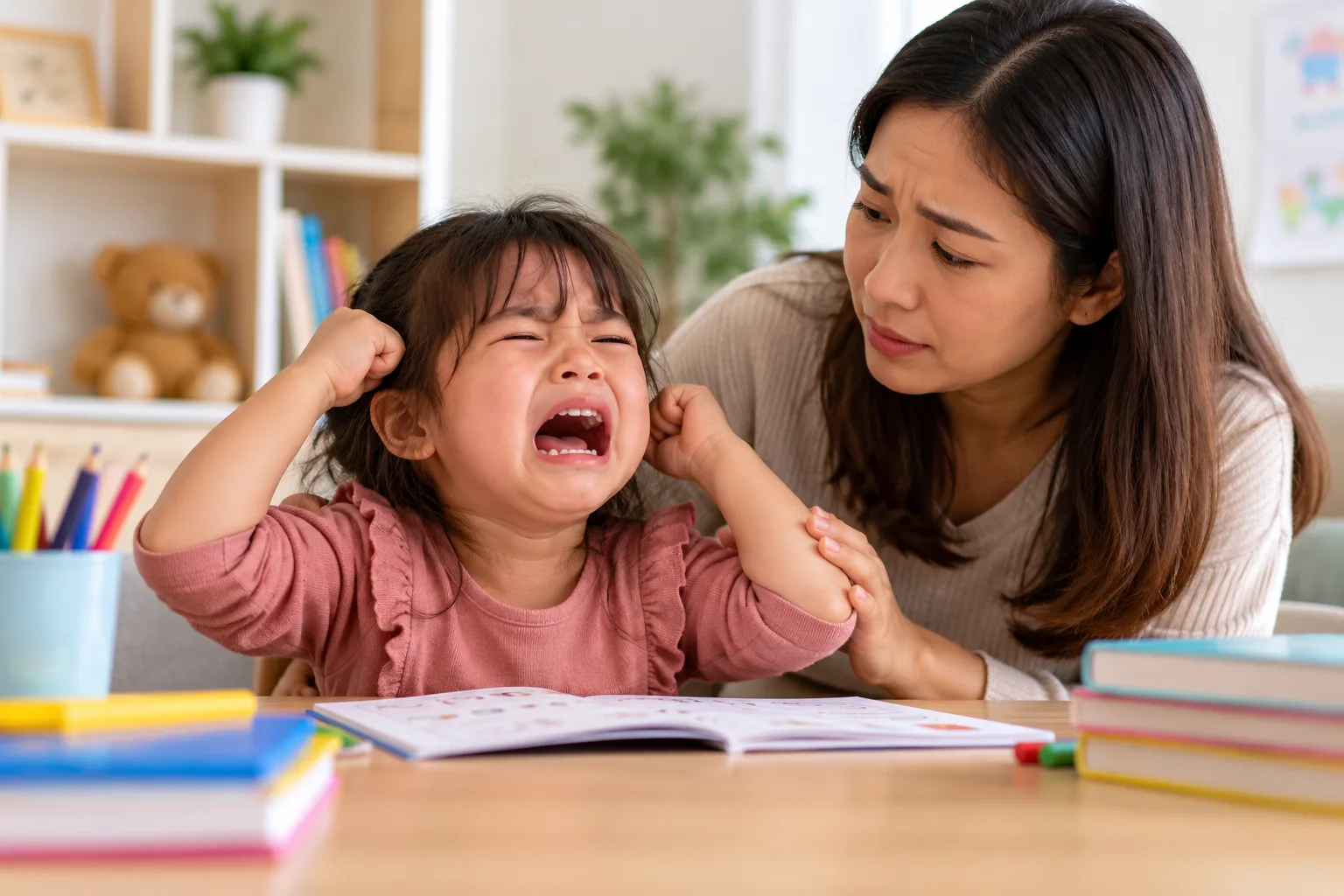 Saat Anak Tantrum Ketika Belajar: Apa yang Bisa Dilakukan Orang Tua?